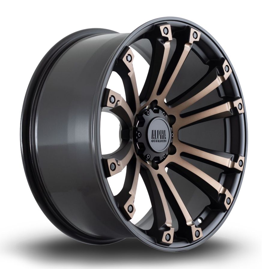 Alpha Offroad<br>Maverick Flat Black Bronze (20x9)